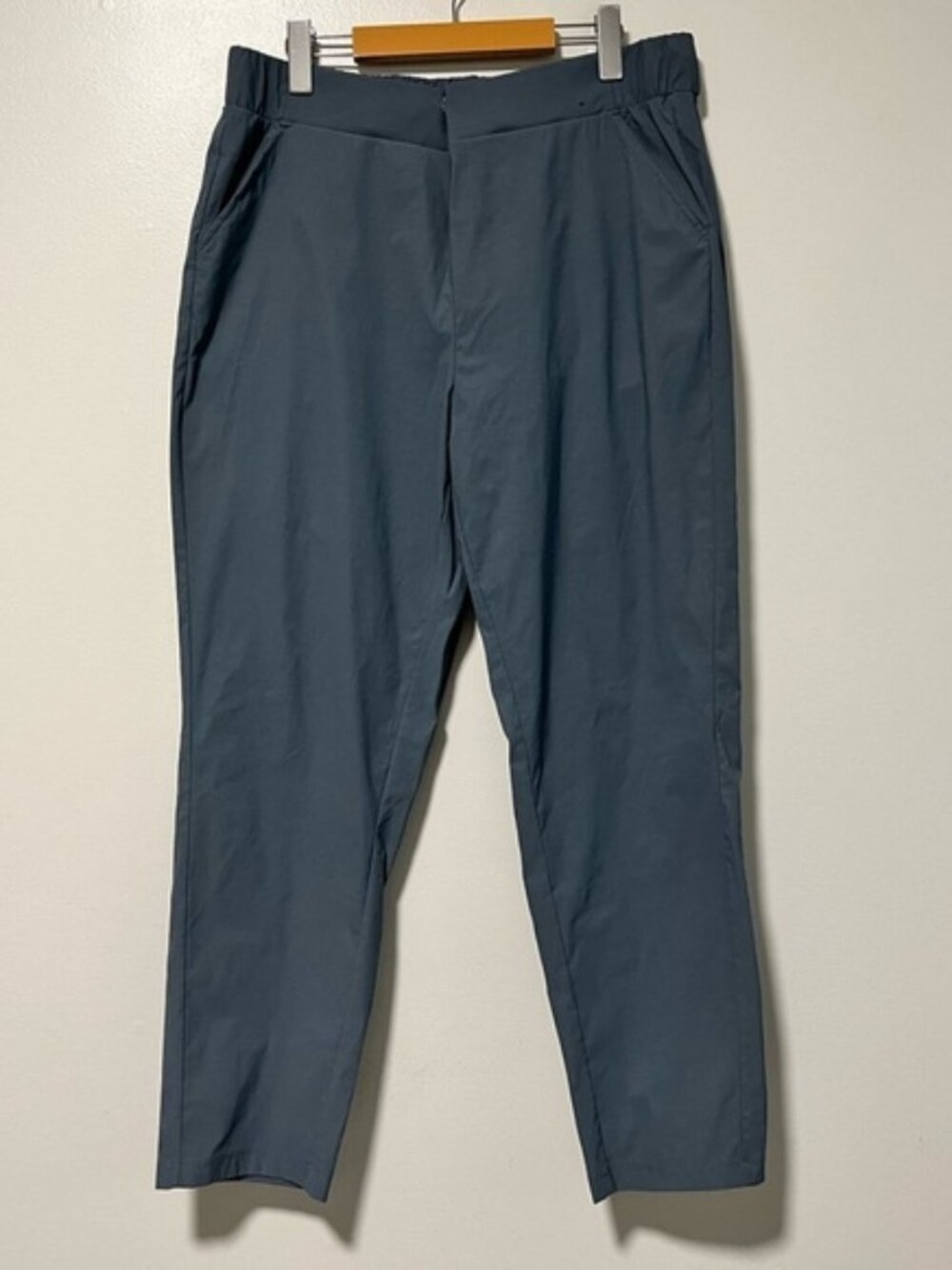 Modern Ambition Lightweight Elastic Waist Pants XL Gray-Blue